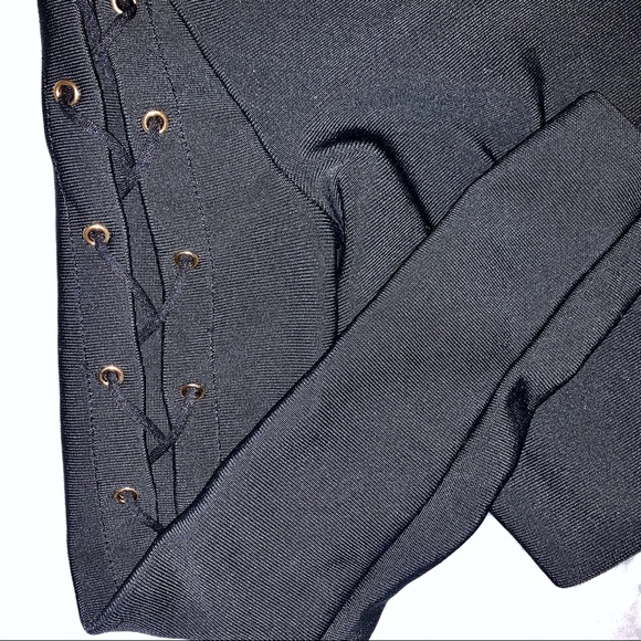 Black Bandage Top - Picture 3 of 4